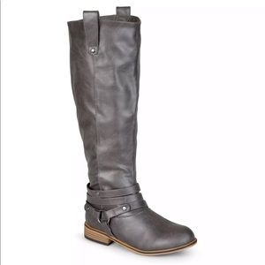 Journee Collection Extra Wide Calf Riding Boot 8.5